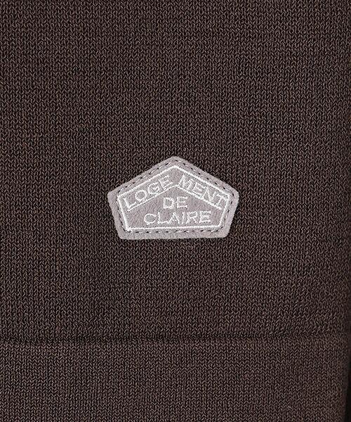 LOGEMENT DE CLAIRE / ロジュモンドクレール カーディガン・ボレロ | クルーネック長袖カーディガン | 詳細7