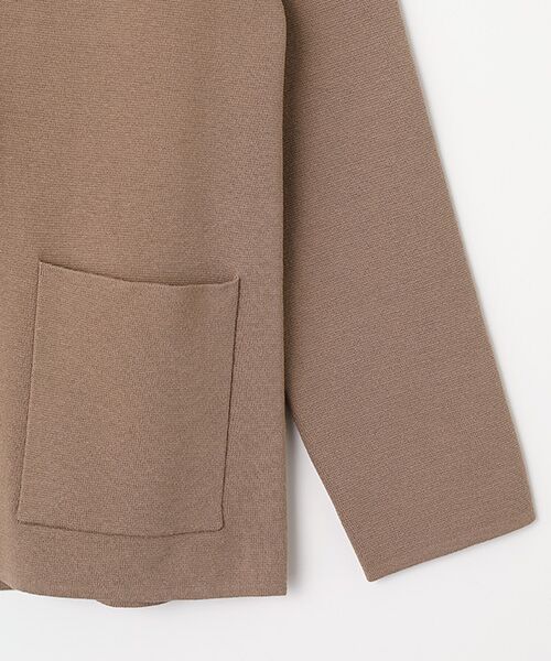 LOGEMENT DE CLAIRE / ロジュモンドクレール カーディガン・ボレロ | テーラードニットジャケット | 詳細4