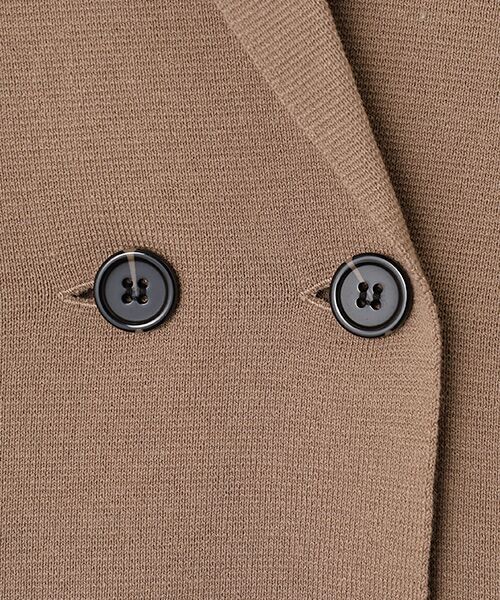 LOGEMENT DE CLAIRE / ロジュモンドクレール カーディガン・ボレロ | テーラードニットジャケット | 詳細5