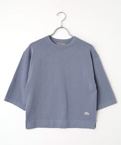 LOGEMENT DE CLAIRE / ロジュモンドクレール ニット・セーター | クルーネック5分袖ニットプルオーバー