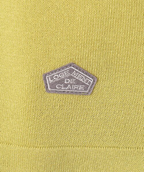 LOGEMENT DE CLAIRE / ロジュモンドクレール ニット・セーター | クルーネック5分袖ニットプルオーバー | 詳細2