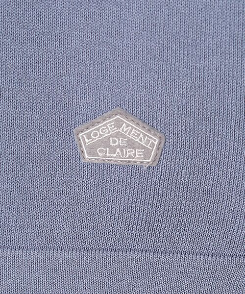 LOGEMENT DE CLAIRE / ロジュモンドクレール ニット・セーター | クルーネック5分袖ニットプルオーバー | 詳細6