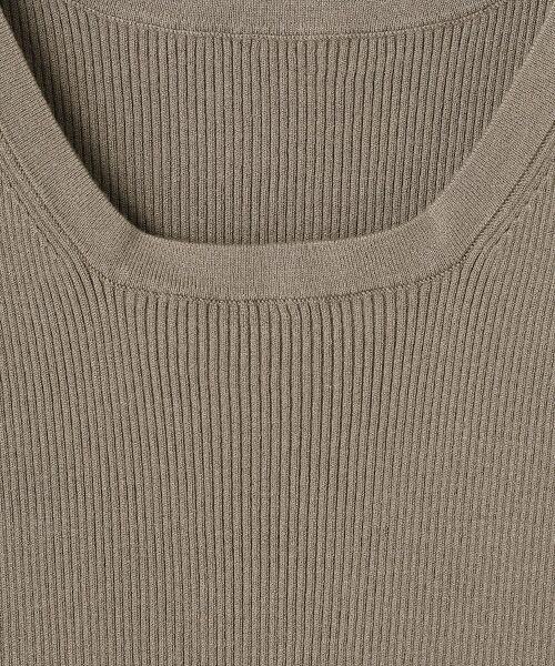 LOGEMENT DE CLAIRE / ロジュモンドクレール ニット・セーター | ハイゲージリブノースリーブプルオーバー | 詳細2