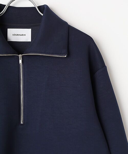 LOGEMENT DE CLAIRE / ロジュモンドクレール その他トップス | 【LOURMARIN】ハーフジッププルオーバー | 詳細5
