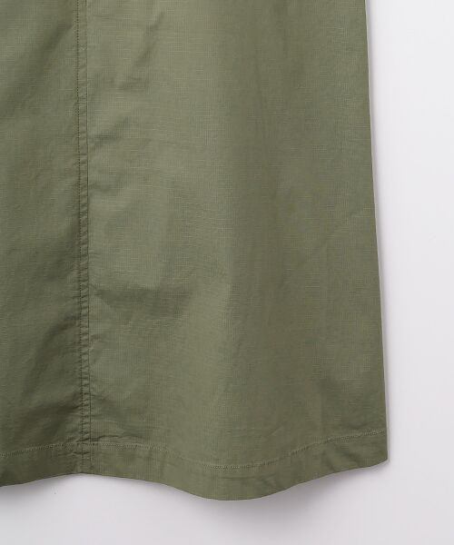 LOGEMENT DE CLAIRE / ロジュモンドクレール ロング・マキシ丈ワンピース | 【リップストップボックスジャンパースカート】 | 詳細4