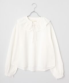 LOGEMENT DE CLAIRE / ロジュモンドクレール シャツ・ブラウス | 【ドライボイルフリルカラーブラウス】