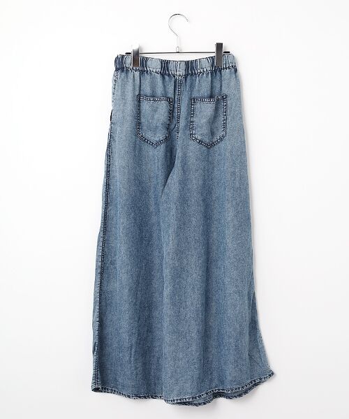 LOGEMENT DE CLAIRE / ロジュモンドクレール その他パンツ | 【パウダーデニムタックワイドパンツ】 | 詳細2