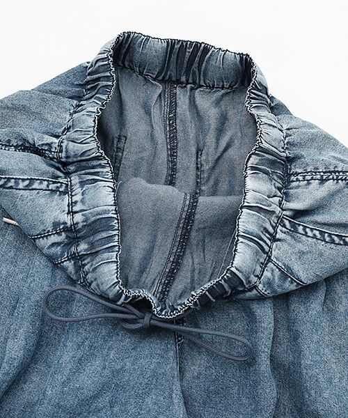 LOGEMENT DE CLAIRE / ロジュモンドクレール その他パンツ | 【パウダーデニムタックワイドパンツ】 | 詳細6