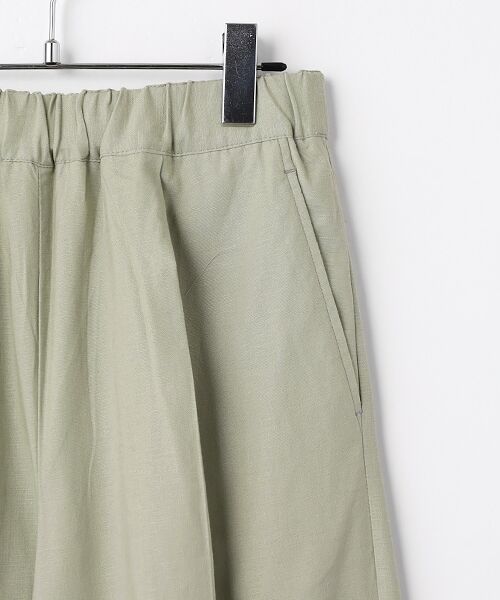 LOGEMENT DE CLAIRE / ロジュモンドクレール その他パンツ | 【リネンレーヨンワイドストレートパンツ】 | 詳細2