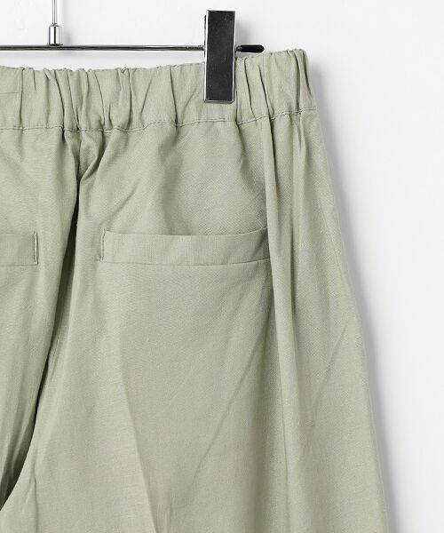 LOGEMENT DE CLAIRE / ロジュモンドクレール その他パンツ | 【リネンレーヨンワイドストレートパンツ】 | 詳細4