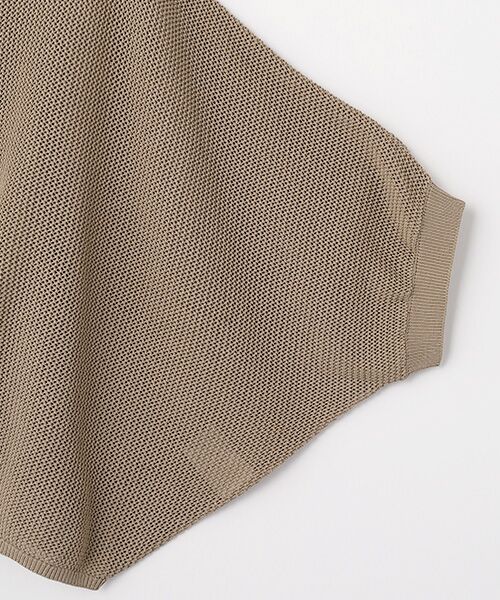 LOGEMENT DE CLAIRE / ロジュモンドクレール カーディガン・ボレロ | 【メッシュ地柄コットンドルマンカーディガン】 | 詳細4