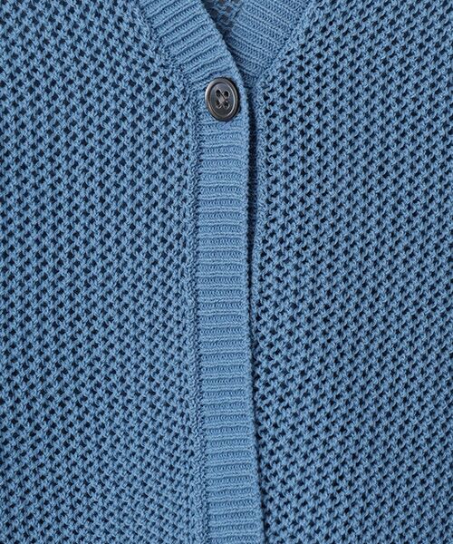 LOGEMENT DE CLAIRE / ロジュモンドクレール カーディガン・ボレロ | 【メッシュ地柄コットンドルマンカーディガン】 | 詳細6