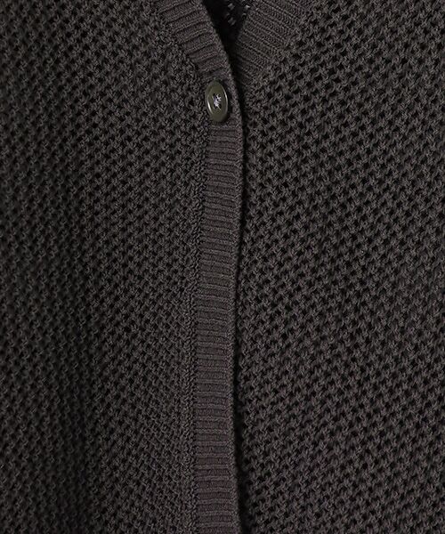 LOGEMENT DE CLAIRE / ロジュモンドクレール カーディガン・ボレロ | 【メッシュ地柄コットンドルマンカーディガン】 | 詳細7