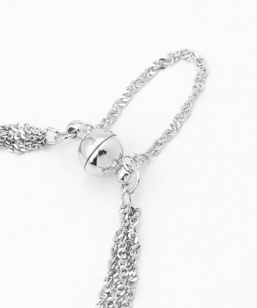 LOGEMENT DE CLAIRE / ロジュモンドクレール ブレスレット・バングル | 【カットチェーンマグネットブレスレット】 | 詳細1