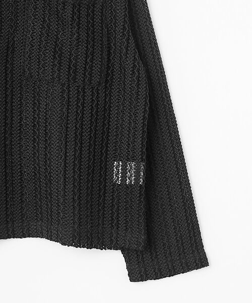 LOGEMENT DE CLAIRE / ロジュモンドクレール シャツ・ブラウス | 【ラッセルレース襟付きカットソーカーディガン】 | 詳細4