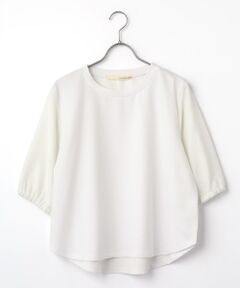LOGEMENT DE CLAIRE / ロジュモンドクレール カットソー | 【異素材バルーンスリーブカットプルオーバー】