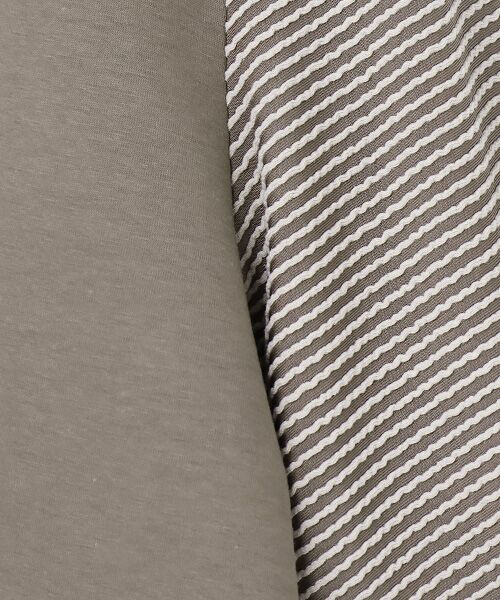 LOGEMENT DE CLAIRE / ロジュモンドクレール カットソー | 【異素材バルーンスリーブカットプルオーバー】 | 詳細5