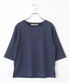 LOGEMENT DE CLAIRE / ロジュモンドクレール カットソー | 【ジャガードリブシンプルセットインプルオーバー】