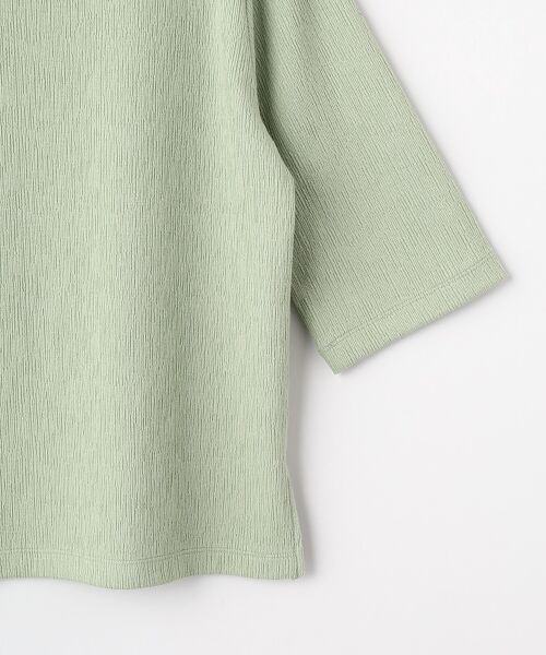 LOGEMENT DE CLAIRE / ロジュモンドクレール カットソー | 【ジャガードリブシンプルセットインプルオーバー】 | 詳細4