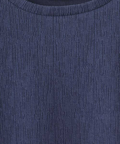 LOGEMENT DE CLAIRE / ロジュモンドクレール カットソー | 【ジャガードリブシンプルセットインプルオーバー】 | 詳細6