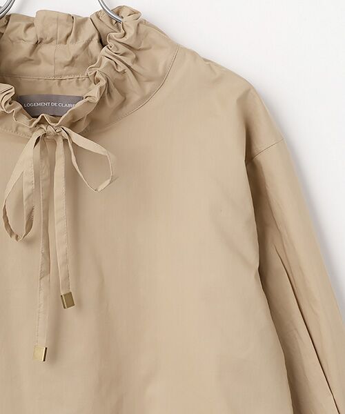 LOGEMENT DE CLAIRE / ロジュモンドクレール シャツ・ブラウス | フード付きブラウス | 詳細2