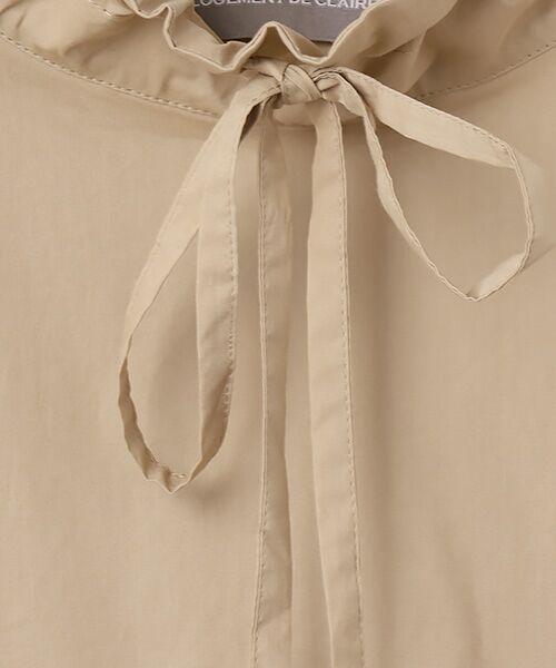 LOGEMENT DE CLAIRE / ロジュモンドクレール シャツ・ブラウス | フード付きブラウス | 詳細4