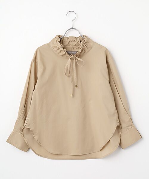 LOGEMENT DE CLAIRE / ロジュモンドクレール シャツ・ブラウス | フード付きブラウス（ベージュ）