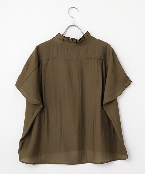 LOGEMENT DE CLAIRE / ロジュモンドクレール シャツ・ブラウス | フリルドルマンブラウス | 詳細3