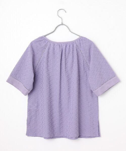 LOGEMENT DE CLAIRE / ロジュモンドクレール シャツ・ブラウス | 刺しゅうラグランブラウス | 詳細2