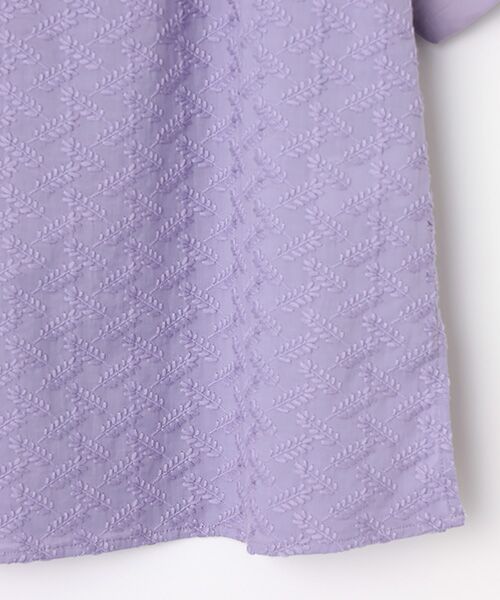 LOGEMENT DE CLAIRE / ロジュモンドクレール シャツ・ブラウス | 刺しゅうラグランブラウス | 詳細4