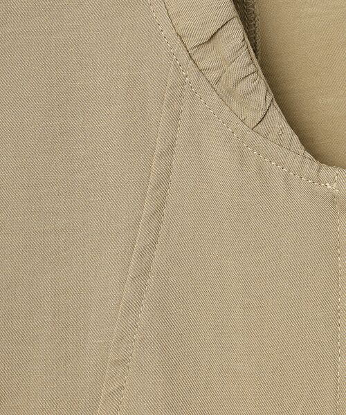 LOGEMENT DE CLAIRE / ロジュモンドクレール ブルゾン | 【LOURMARIN】レーヨン麻ギャザーブルゾン | 詳細3