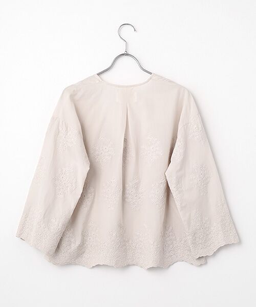 LOGEMENT DE CLAIRE / ロジュモンドクレール その他アウター | 【LOURMARIN】Vネックレース羽織り | 詳細1