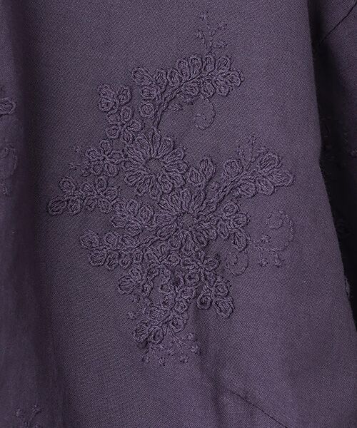 LOGEMENT DE CLAIRE / ロジュモンドクレール その他アウター | 【LOURMARIN】Vネックレース羽織り | 詳細6