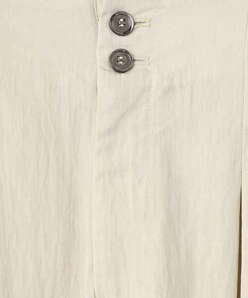 LOGEMENT DE CLAIRE / ロジュモンドクレール その他パンツ | タックストレートパンツ | 詳細1