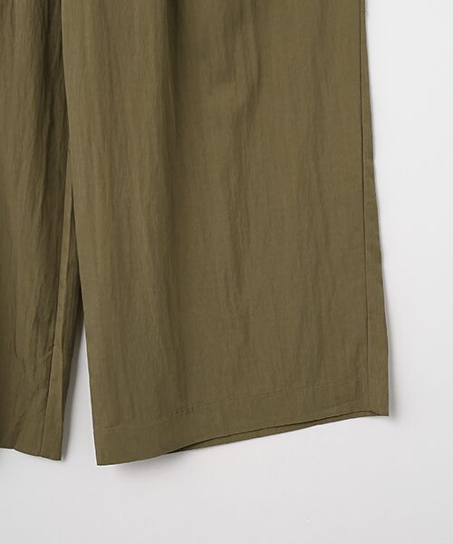 LOGEMENT DE CLAIRE / ロジュモンドクレール その他パンツ | タックストレートパンツ | 詳細5