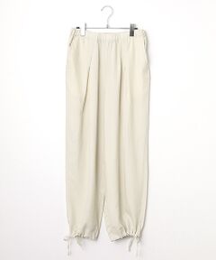 LOGEMENT DE CLAIRE / ロジュモンドクレール その他パンツ | 【LOURMARIN】レーヨン麻ギャザーバレルパンツ