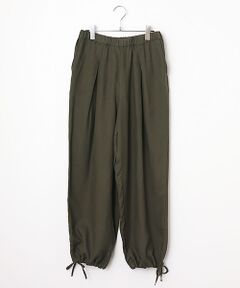 LOGEMENT DE CLAIRE / ロジュモンドクレール その他パンツ | 【LOURMARIN】レーヨン麻ギャザーバレルパンツ