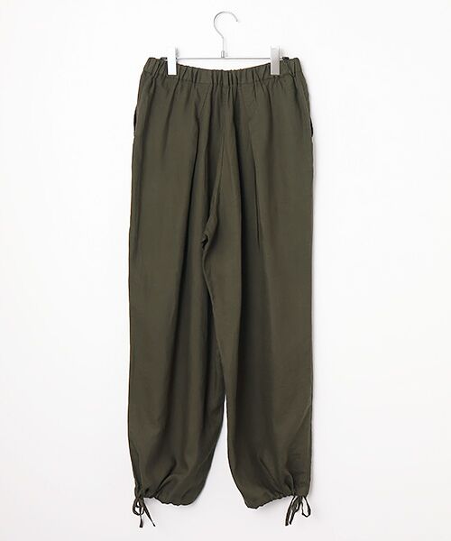 LOGEMENT DE CLAIRE / ロジュモンドクレール その他パンツ | 【LOURMARIN】レーヨン麻ギャザーバレルパンツ | 詳細7