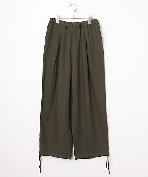 LOGEMENT DE CLAIRE / ロジュモンドクレール その他パンツ | 【LOURMARIN】レーヨン麻ギャザーバレルパンツ | 詳細11