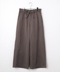 LOGEMENT DE CLAIRE / ロジュモンドクレール その他パンツ | 【LOURMARIN】ウエストフリルイージーパンツ