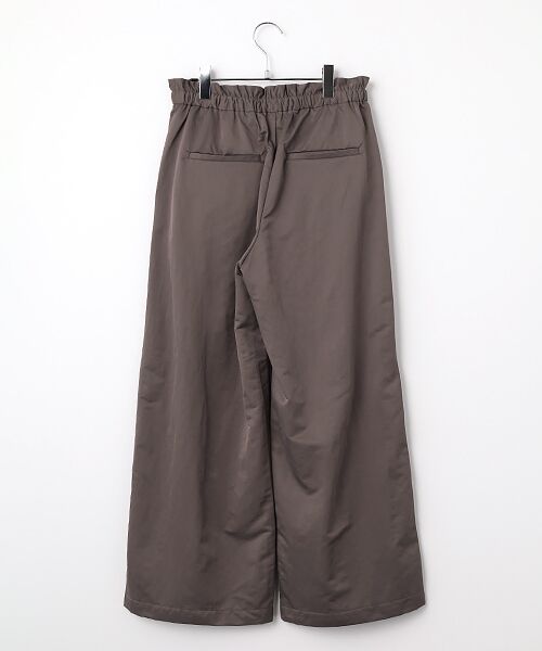 LOGEMENT DE CLAIRE / ロジュモンドクレール その他パンツ | 【LOURMARIN】ウエストフリルイージーパンツ | 詳細3