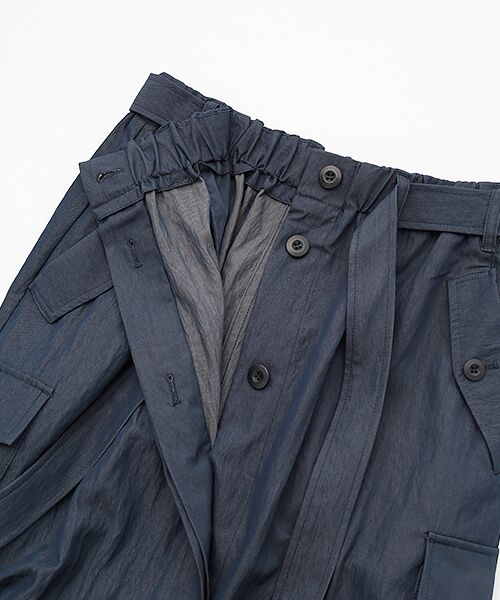 LOGEMENT DE CLAIRE / ロジュモンドクレール ロング・マキシ丈スカート | カーゴロングスカート | 詳細6