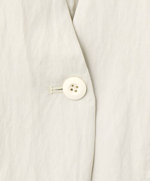 LOGEMENT DE CLAIRE / ロジュモンドクレール ベスト | ポケット付きVネックジレ | 詳細1