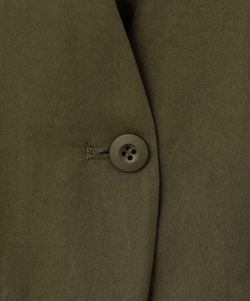 LOGEMENT DE CLAIRE / ロジュモンドクレール ベスト | ポケット付きVネックジレ | 詳細2