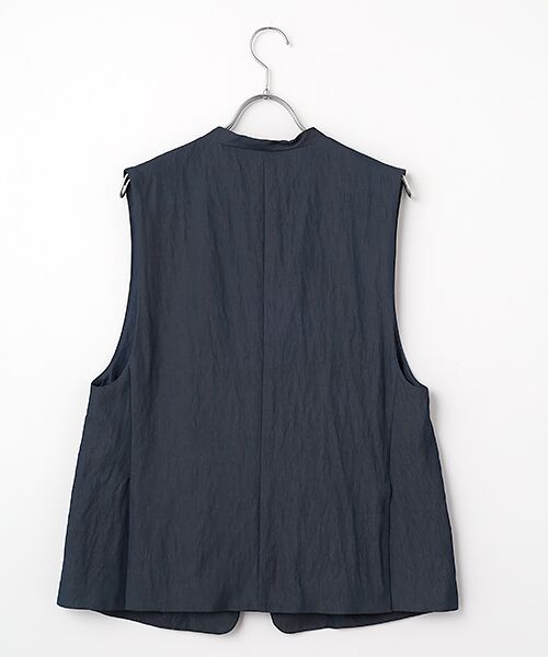 LOGEMENT DE CLAIRE / ロジュモンドクレール ベスト | ポケット付きVネックジレ | 詳細3