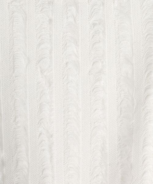 LOGEMENT DE CLAIRE / ロジュモンドクレール ニット・セーター | フリンジニット | 詳細1