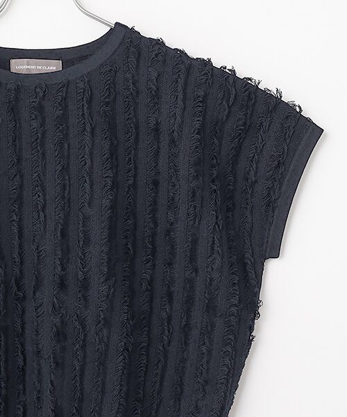 LOGEMENT DE CLAIRE / ロジュモンドクレール ニット・セーター | フリンジニット | 詳細4