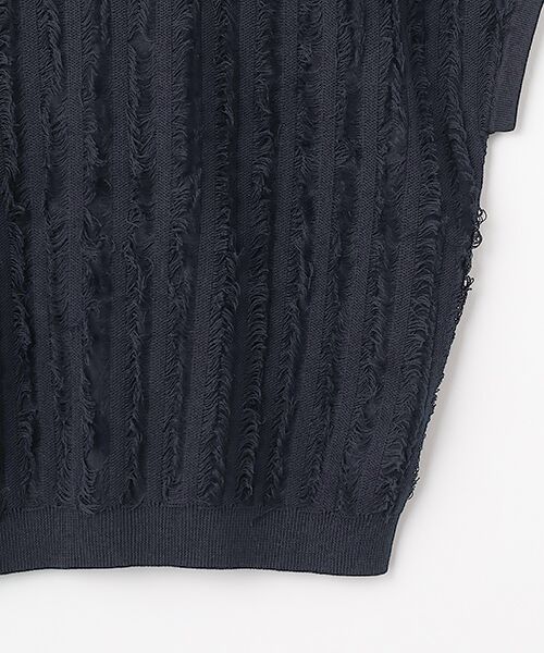 LOGEMENT DE CLAIRE / ロジュモンドクレール ニット・セーター | フリンジニット | 詳細5