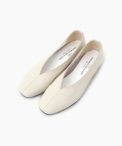 LOGEMENT DE CLAIRE / ロジュモンドクレール パンプス | Vカットフラットシューズ