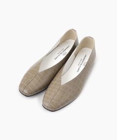 LOGEMENT DE CLAIRE / ロジュモンドクレール パンプス | Vカットフラットシューズ